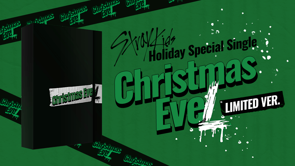 PHOTOCARDS & Sticker HOLIDAY SPECIAL SINGLE CHRISTMAS EveL +LIMITED and PRE-ORDER BENEFITS+BONUS LIMITED ALBUM STRAY KIDS 